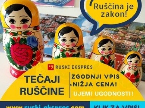 Ruščina |Tečaji ruščine v Ljubljani | Jezikovna šola za ruski jezik vabi!