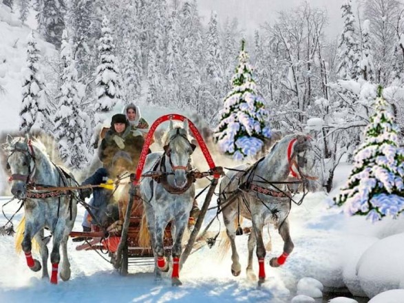 Stara ruska konjska vprega, opevana ruska trojka, ki je postala simbol ruske duše in Rusije. Preberite, zakaj.