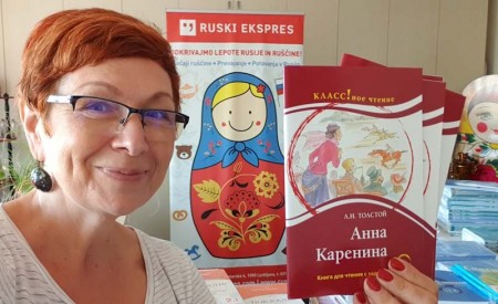 Učbeniki ruščine za šole in gimnazije so že prispeli v Slovenijo