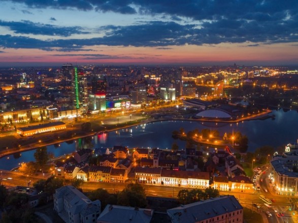 Belorusija in glavno mesto Minsk